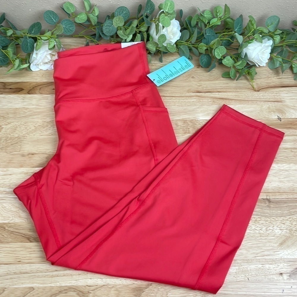 Ideology High Wasted Side Pockets 7/8 leggings